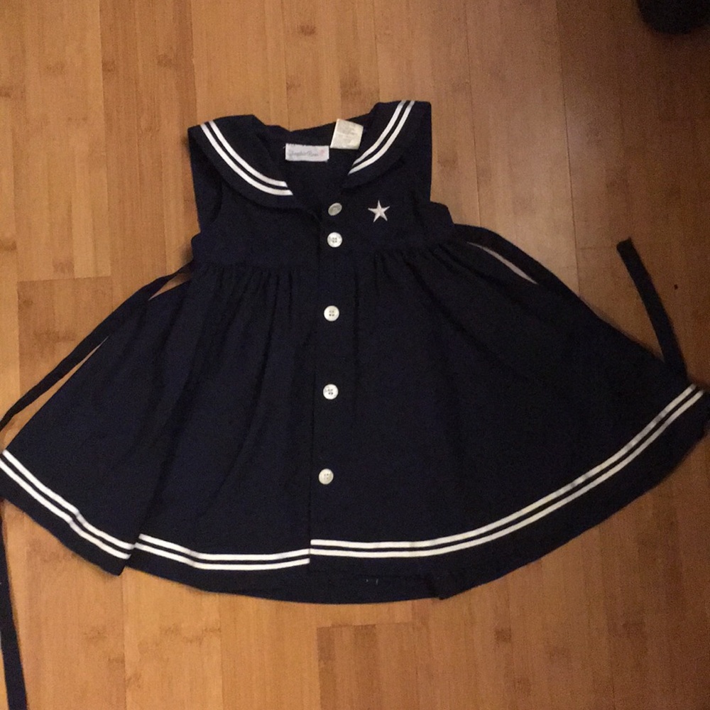 Sophie Rose Navy Sailor Dress